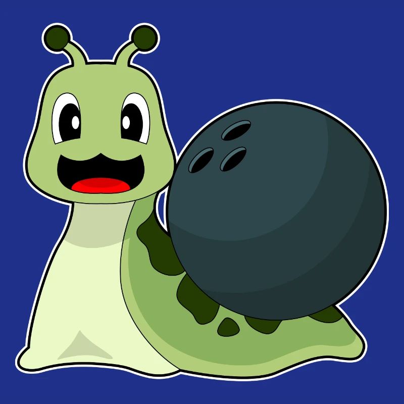 Escargot Bowling Boule de bowling