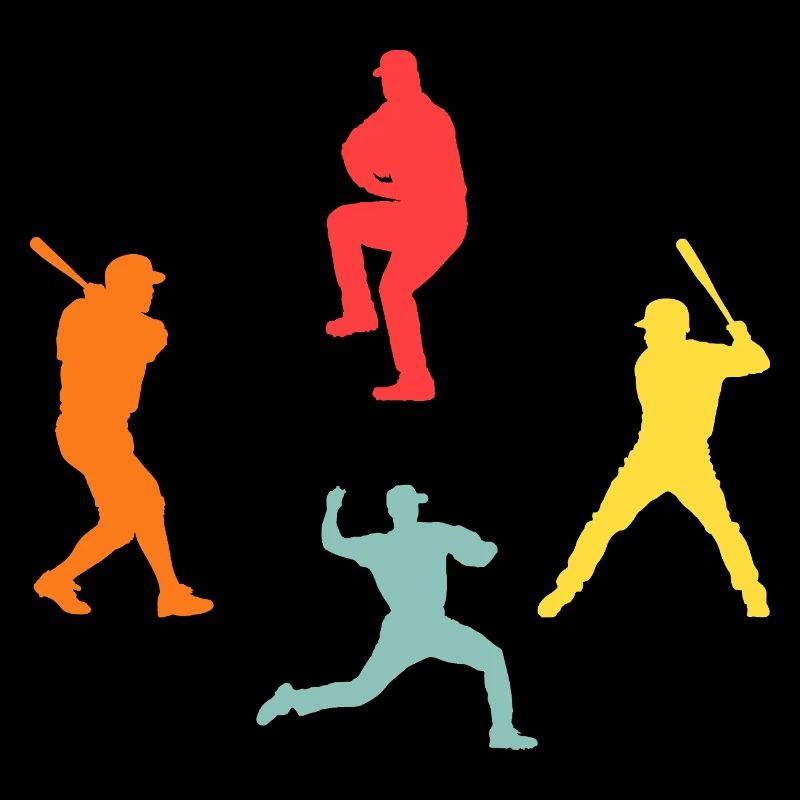 Baseballspieler Evolution Baseball