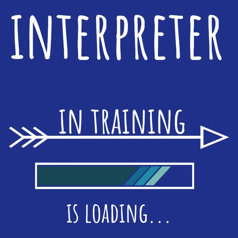 Interpreter Geschenk Beruf Ausbildung Dolmetscher