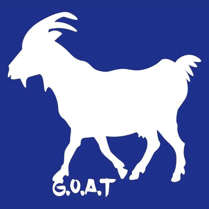 Goat G.O.A.T.  white