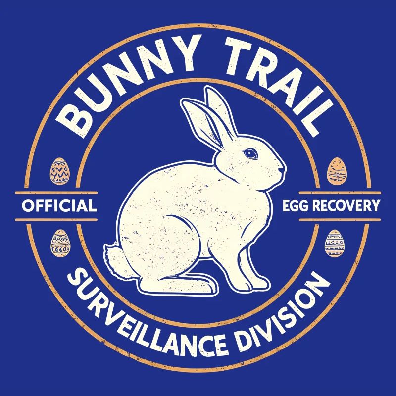 Rabbit Path Surveillance Department Funny Easter