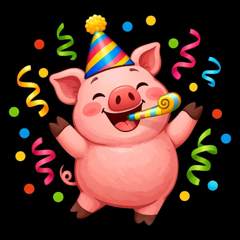 Fête des cochons Carnaval du Nouvel An