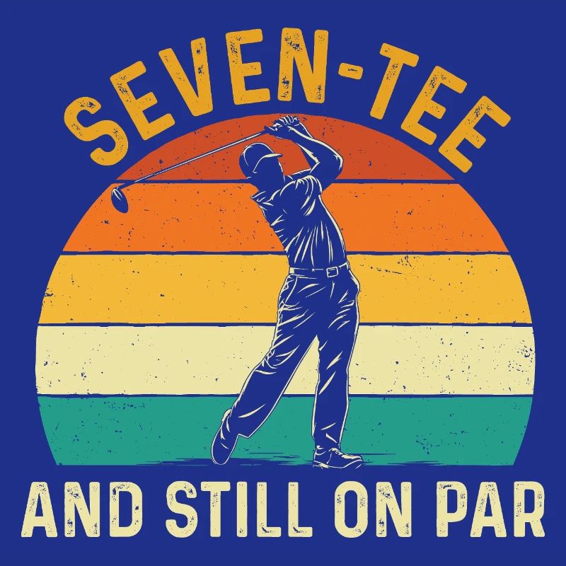Seven Tee Still On Par 70th Golf Birthday