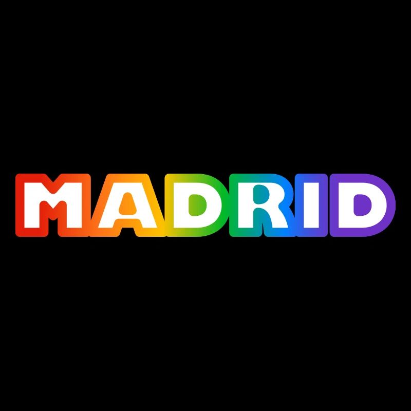 Madrid Regenbogen LGBTQ Pride