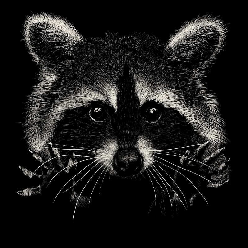 Waschbär