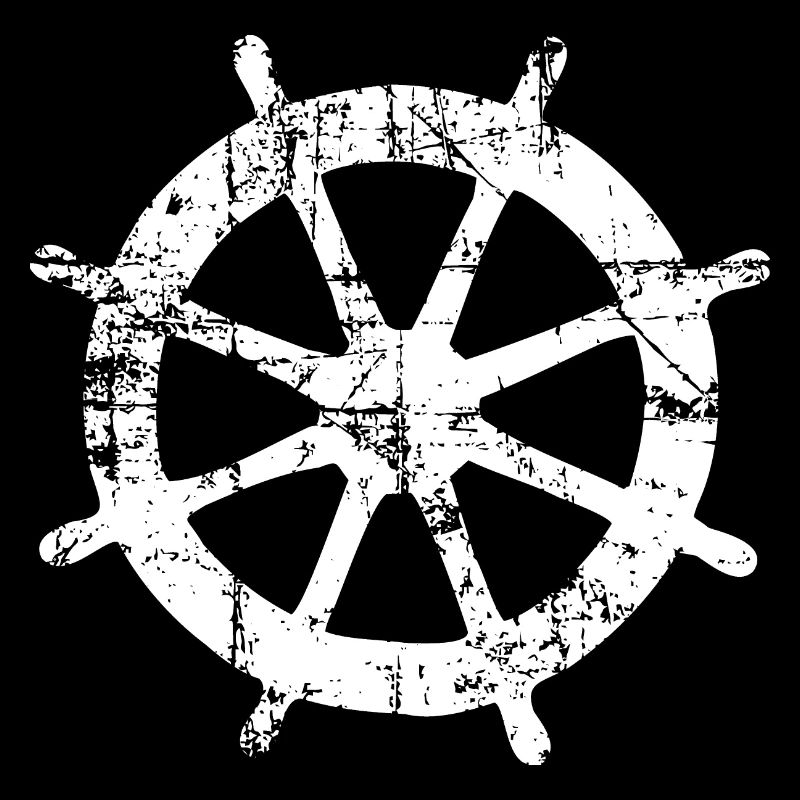 Steering Wheel Sail Boat Sailing Sailor
