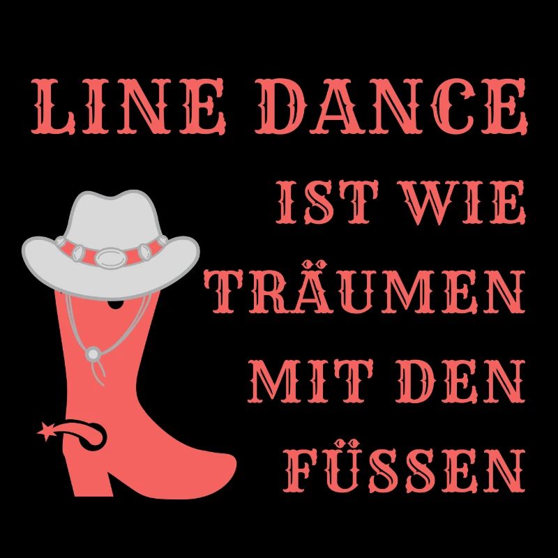 Motto: Line Dance ist wie Träumen mit den Füßen
