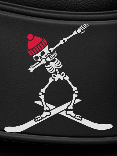 Dab dabbing skeleton ski skiing