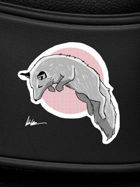 Jagd Schneefuchs