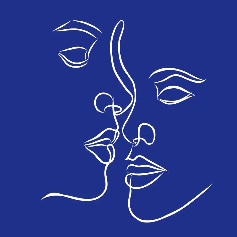 Faces in love