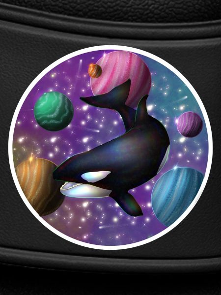 orque dans l’espace