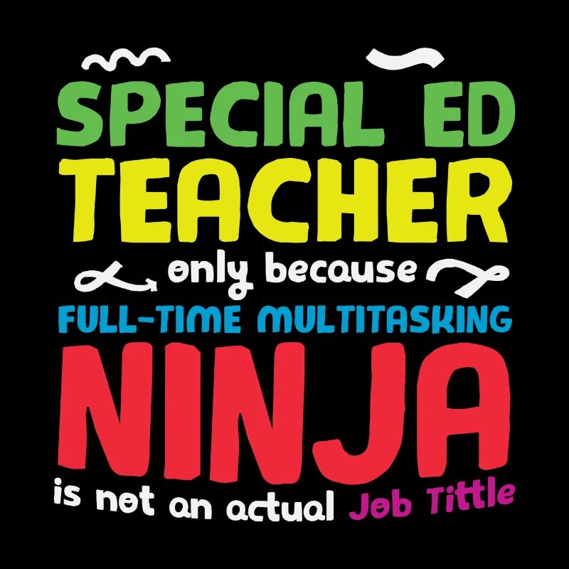 Professeur spécial Ed Autism Ninja
