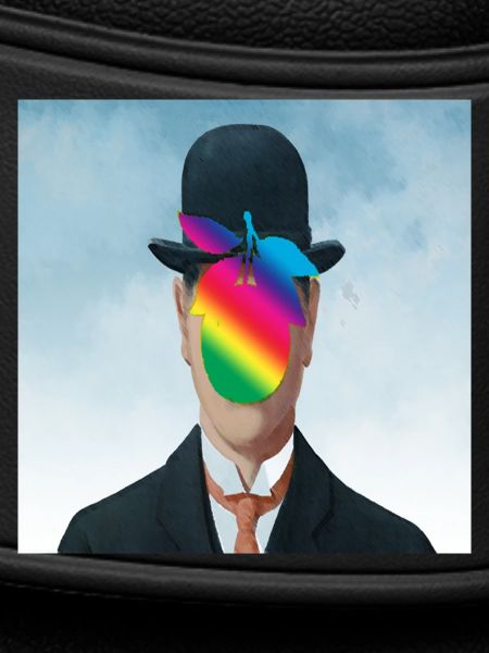 Rainbow Apple-Man