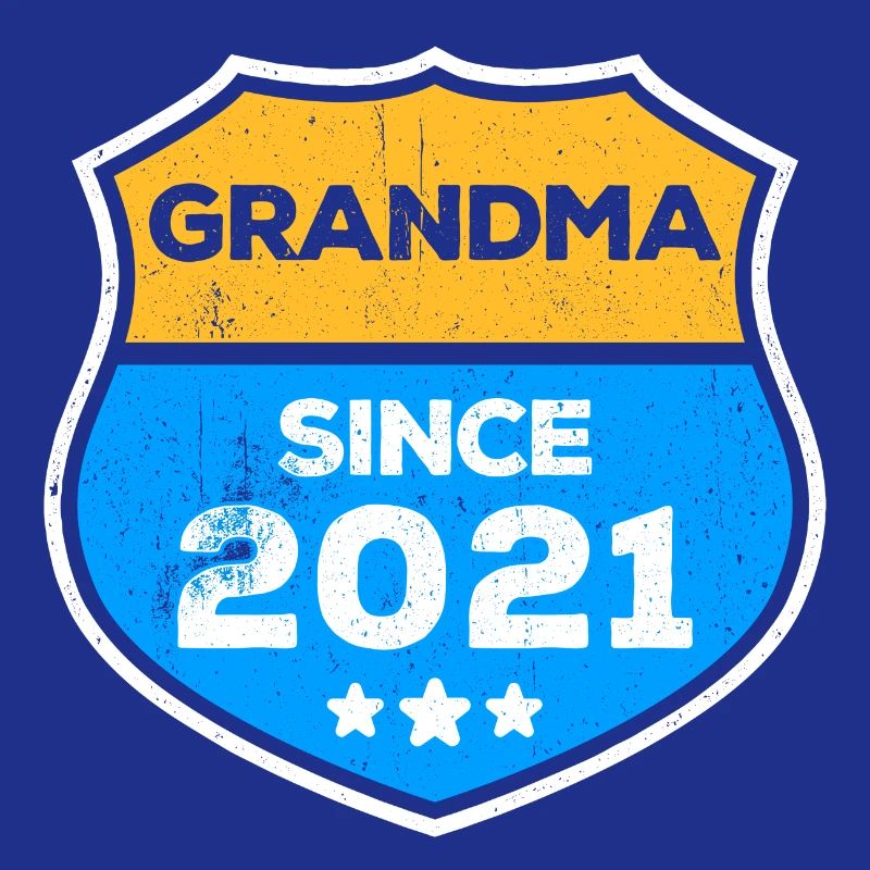 Grand-mère Grand-mère Déclaration Retraitée Grand-mère