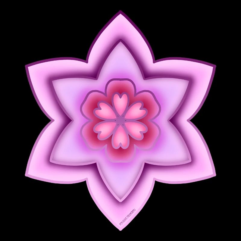 Fleur De Cerisier Coloré ! By Pousse2Bambou !
