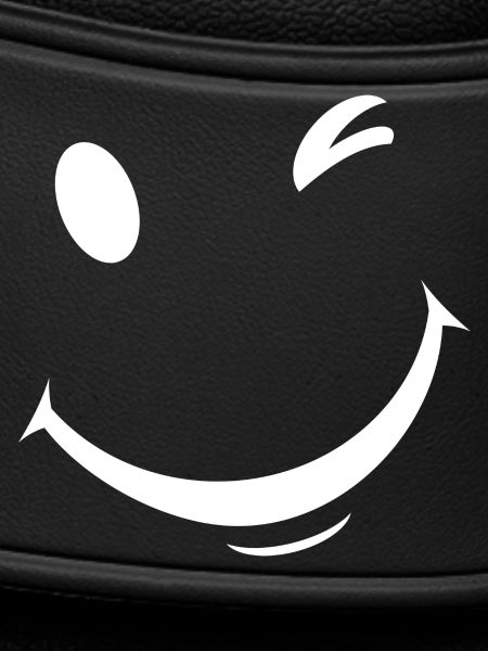 White wink expression