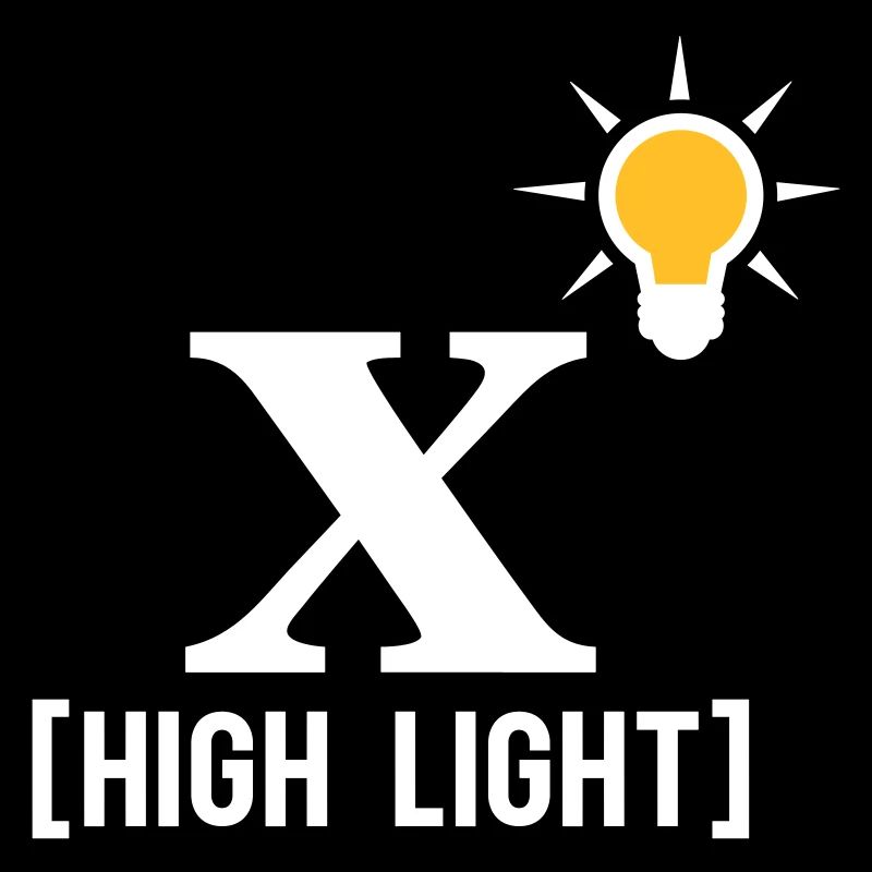 High Light (x & Glühbirne)