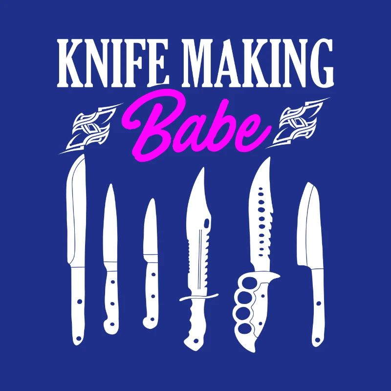 Knife Making Babe Messer Design