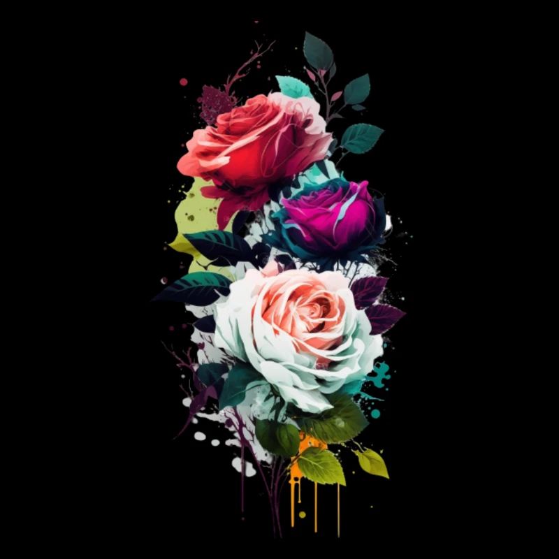 Schöne Rosen Blumen Mutertag Geschenk