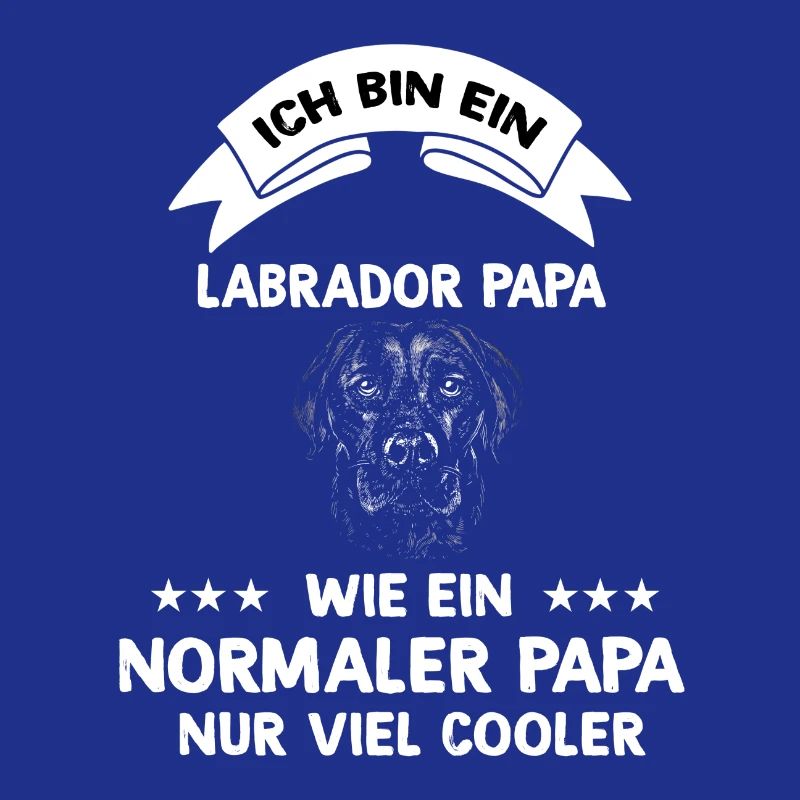 Ich bin ein Labrador Papa Hunde Design