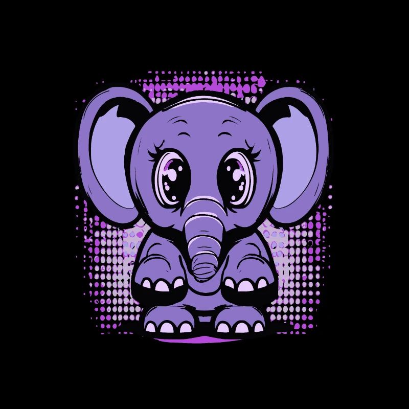 Mignon bébé éléphant