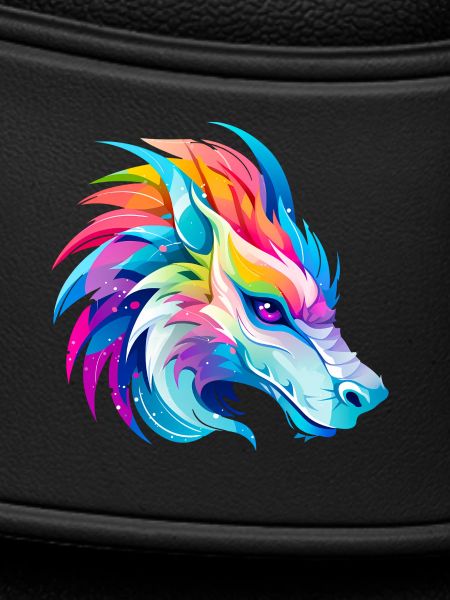 Rainbow Dragon Head
