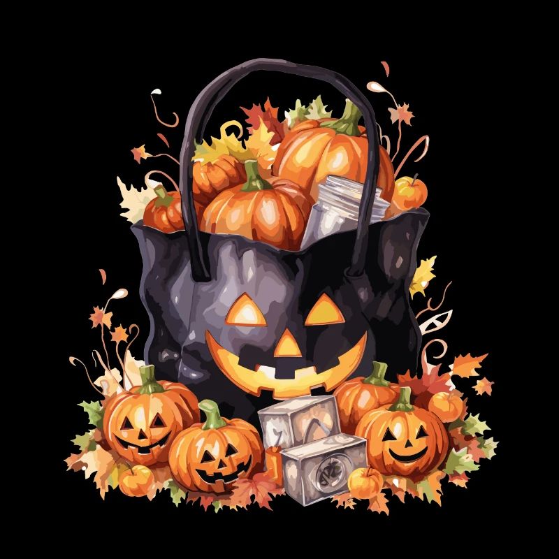 Halloween cauldron