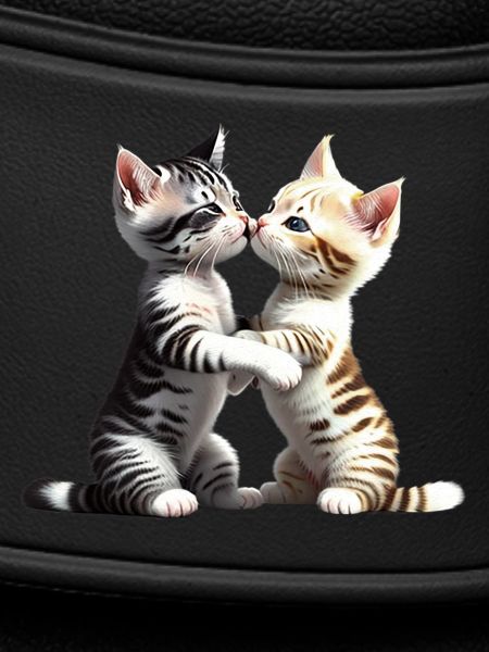 Kissing cats