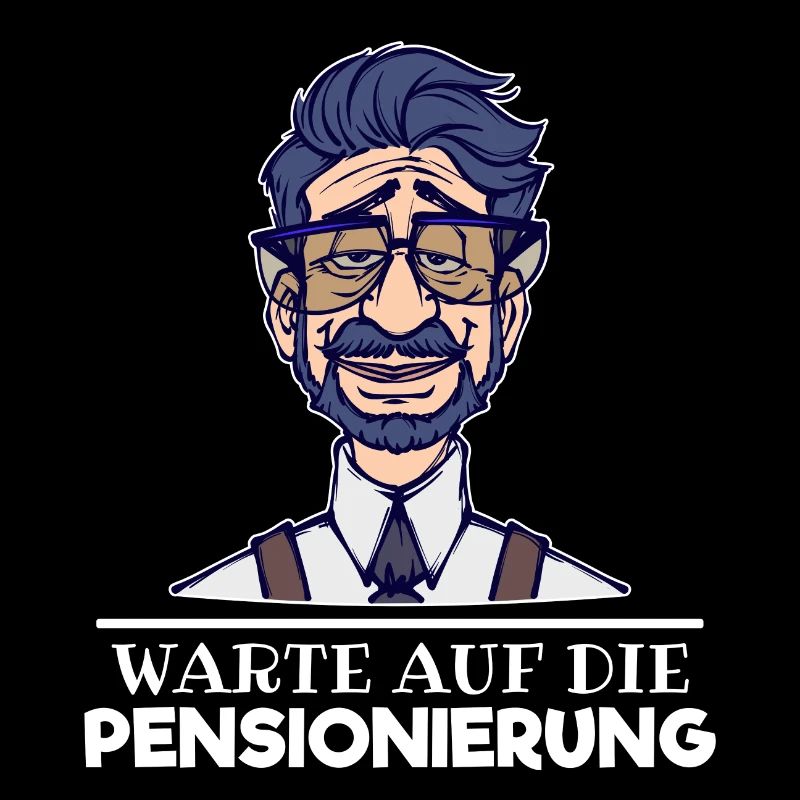 Ruhestand Senior Freizeit Pensionierung Statement