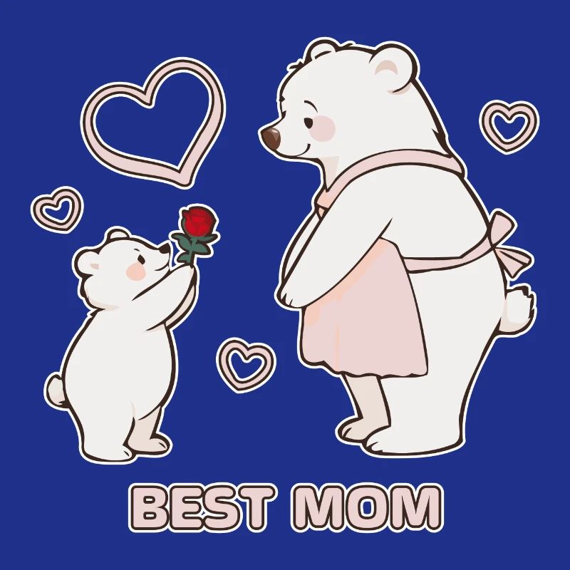 Bären Herzen Beste Mutter Muttertag