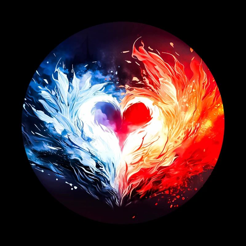 Cœur de feu et de glace