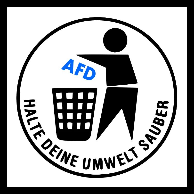 halte deine umwelt sauber