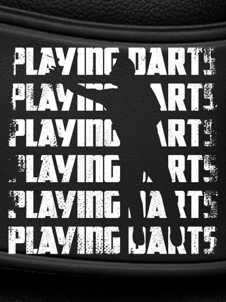 Playing darts