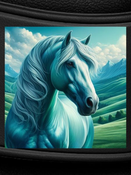 Cheval bleu