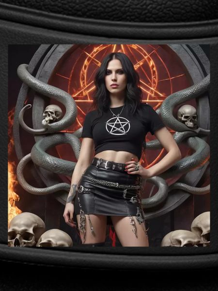 Heavy metal pose