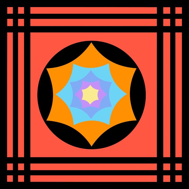 Colour games with a star