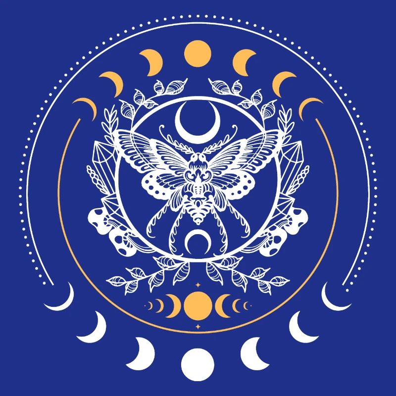 Mandala du Papillon Céleste