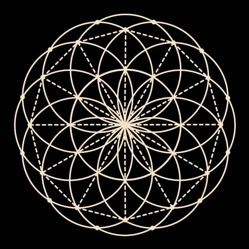 Sacred Geometry Flower