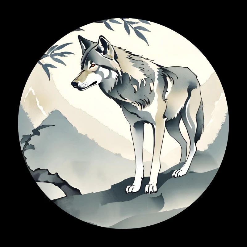 Un loup solitaire