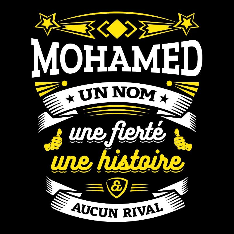 MOHAMED UN NOM UNE FIERTÉ AUCUN RIVAL