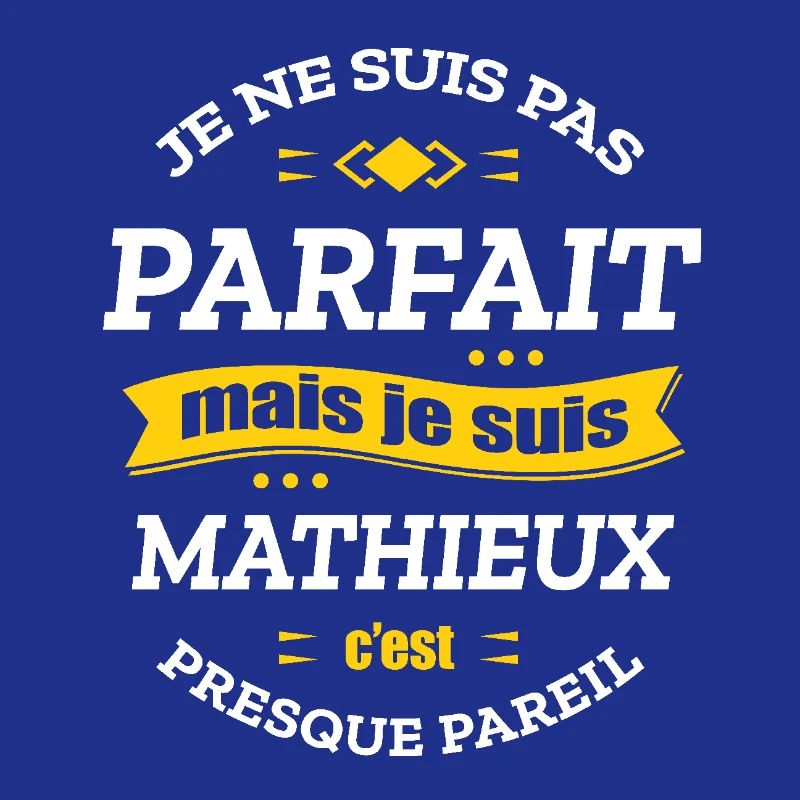MATHIEUX PARFAIT - PRENOM MATHIEUX