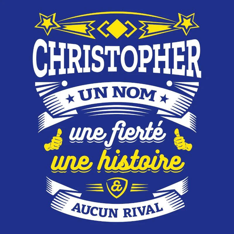 CHRISTOPHER UN NOM UNE FIERTÉ AUCUN RIVAL