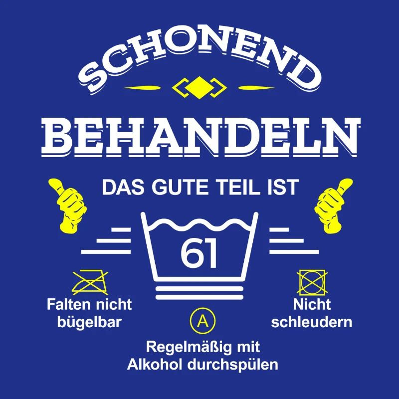 HANDLE MIT SORGFALT – 61 JAHRE PERFEKTION