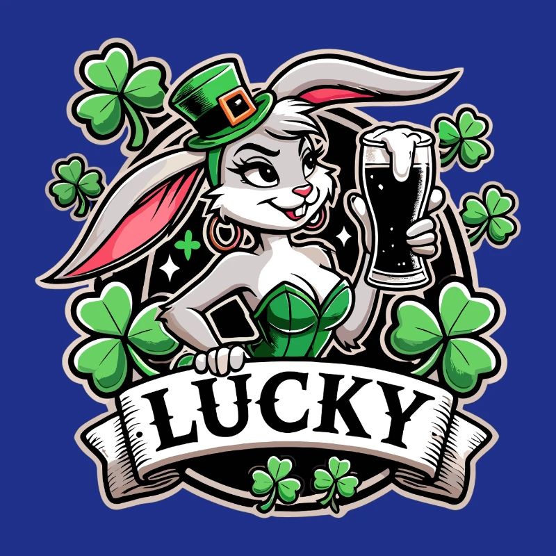 St. Patrick's Day Bunny Bunny Bunny Happy