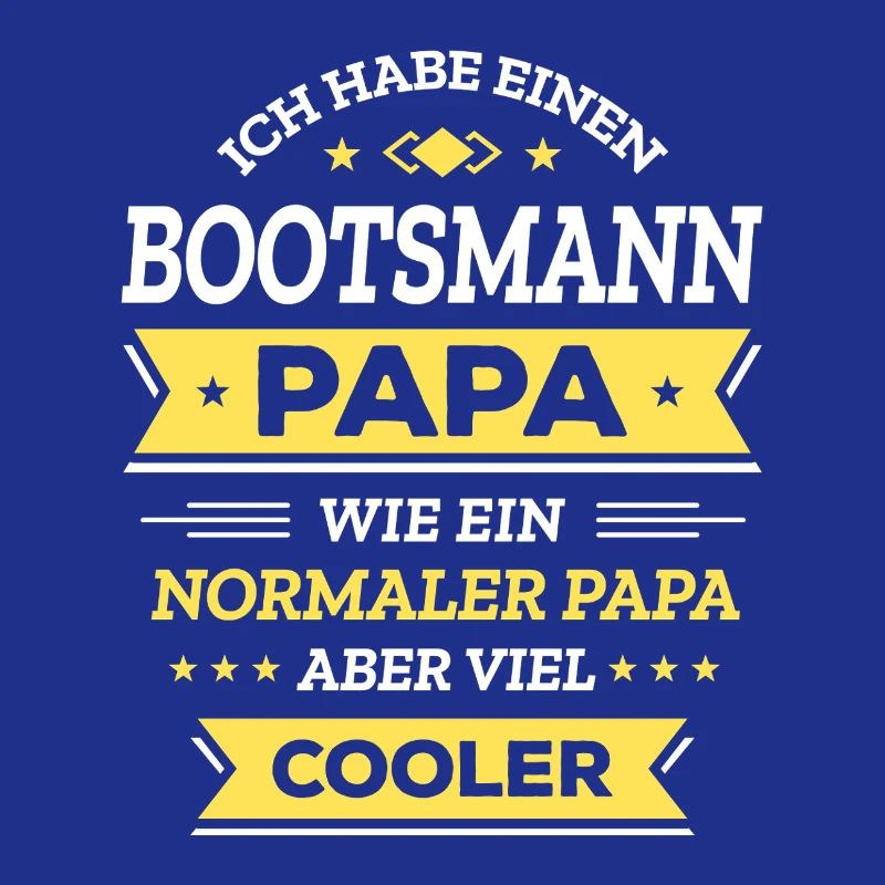 BOOTSMANN PAPA - COOLER ALS NORMAL, MARITIME HELD