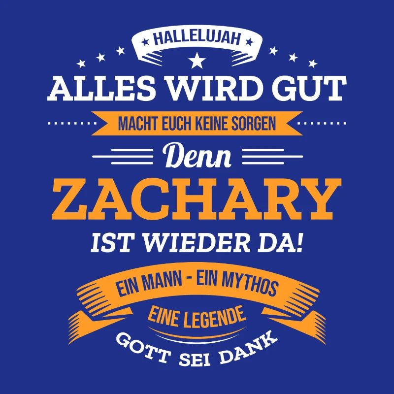 ALLES WIRD GUT, DIE LEGENDE ZACHARY IST DA