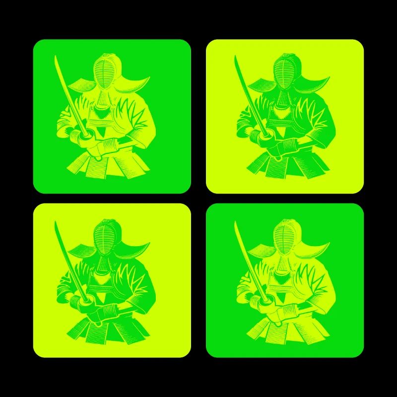 Pop Art Kendo Samurai