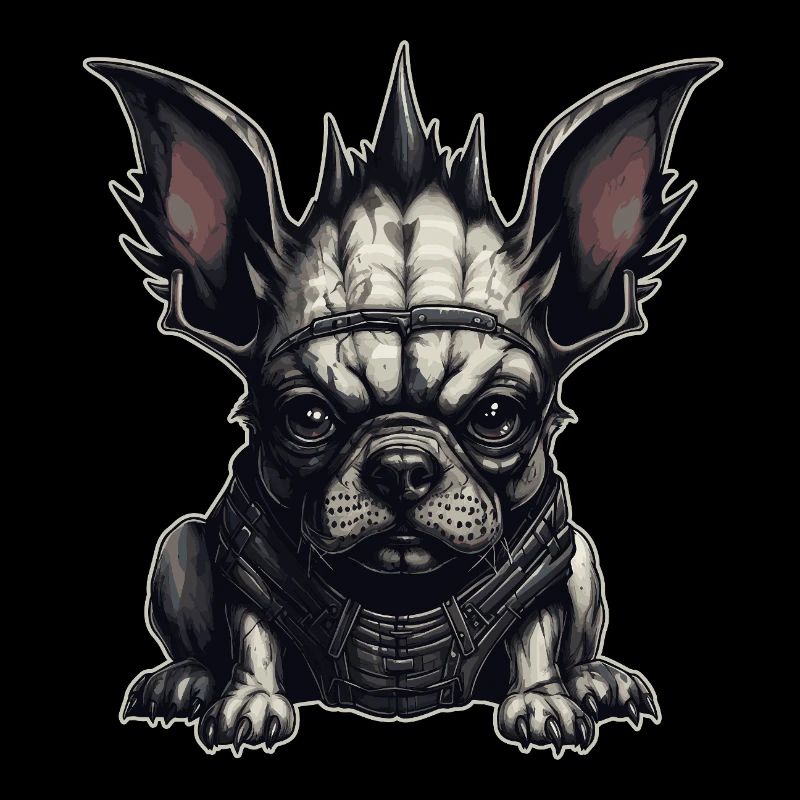 Bouledogue français gothique