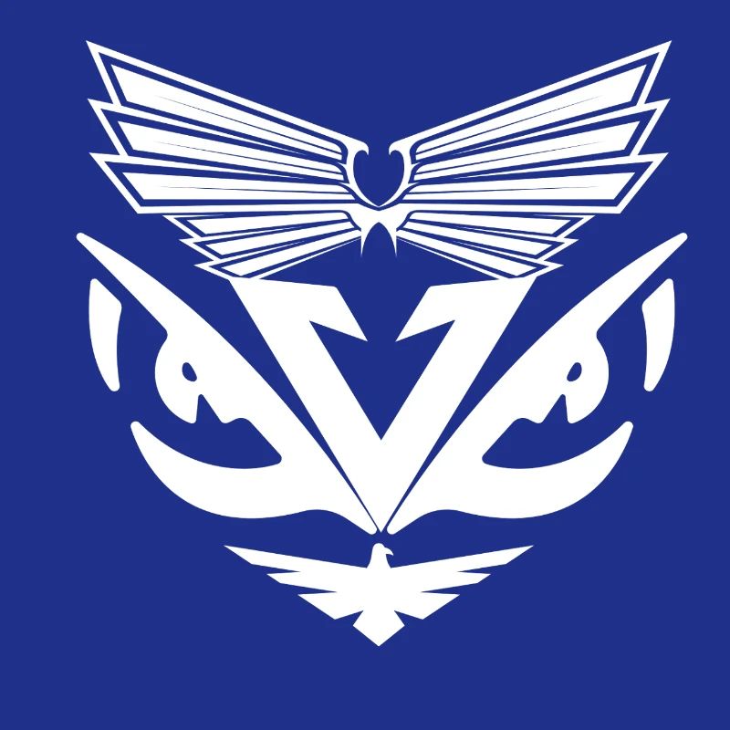 Abstrait Aigles Blanc