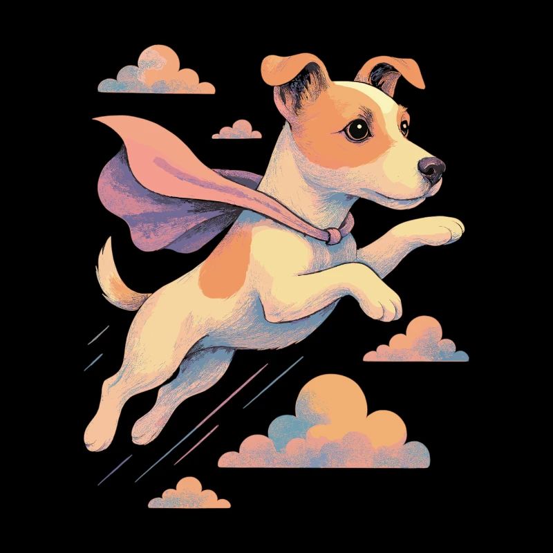 Super Dog Jack Russell Terrier Jacky Gift